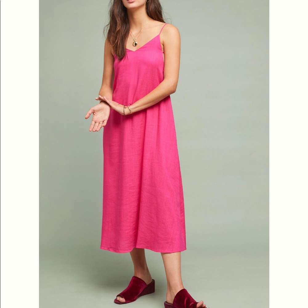 Valentina Pink Slip Dress NWT